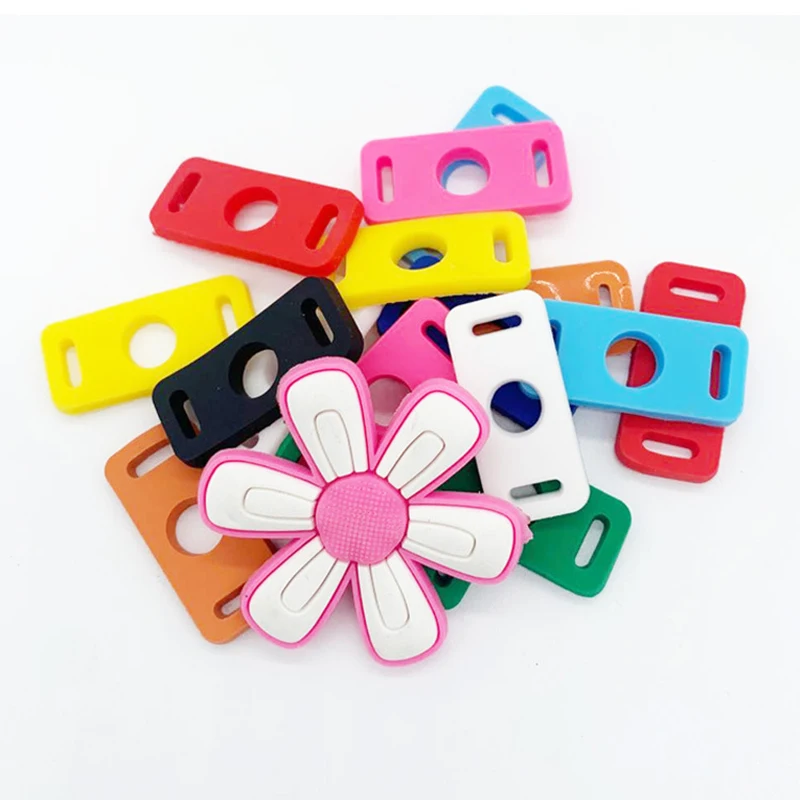 

5 pcs/lot Shoe Charms Canvas Shoe Decoration The LACES Decoration PVC Shoes Laces Decoration for Sneakers Plimsolls Canvas Shoes