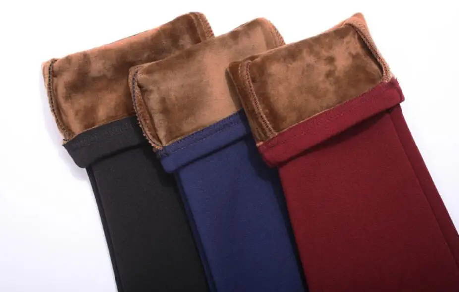 

Pus Size 6XL! New Winter Plus Velvet Thick Warm Pencil Pants Women High Waist Skinny Slim Was Thin Long Trousers s183