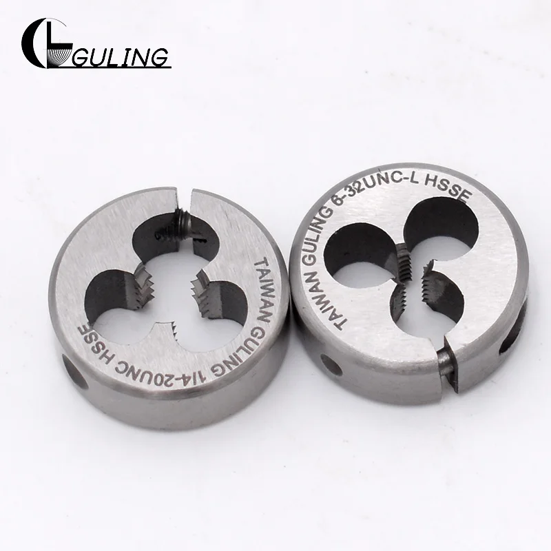 Guling HSSE Американский регулируемый круглый UN4-40L 6-32L 8-32L 10-24L 1/4-20L 5/16-18L 3/8-16L 1/2-13L для