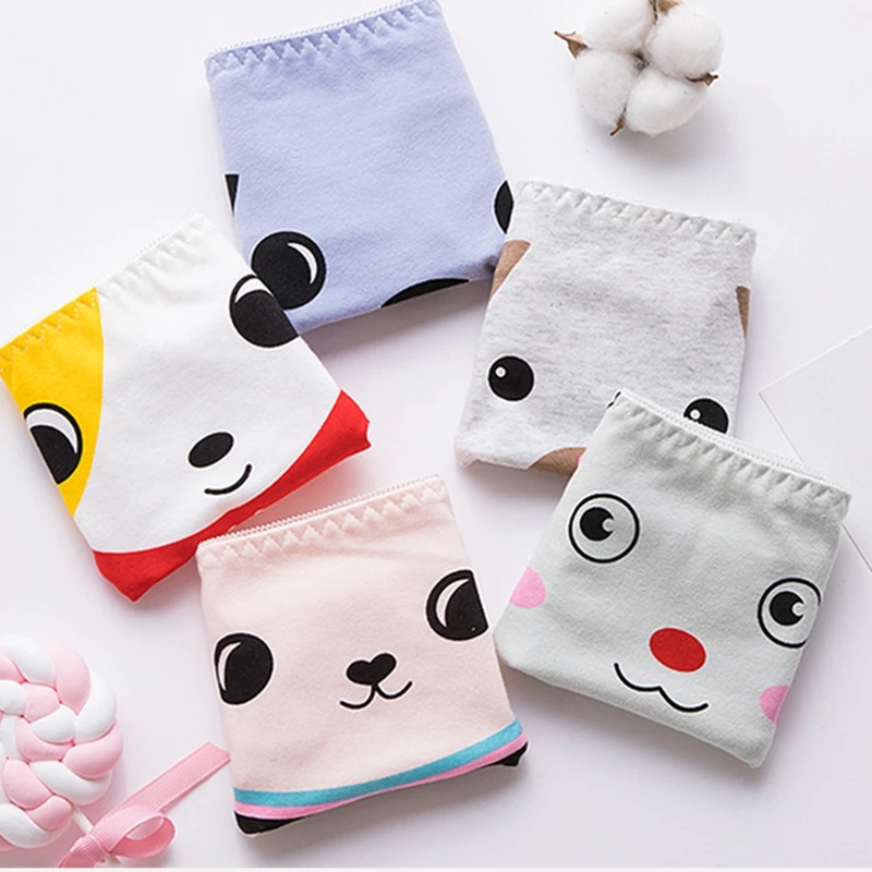 Милые Мультяшные трусы для девочек с принтом kawaii, женские трусики, нижнее белье, дышащее, комфортное, свежее, с низкой талией, хлопковое нижнее белье для девушек