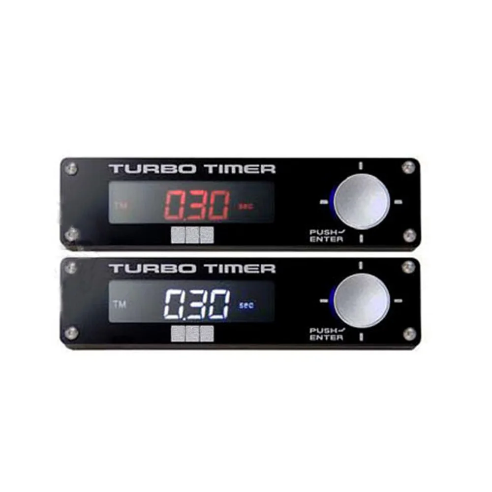 Универсальный турбо таймер для гоночного автомобиля светодиодный белый красный