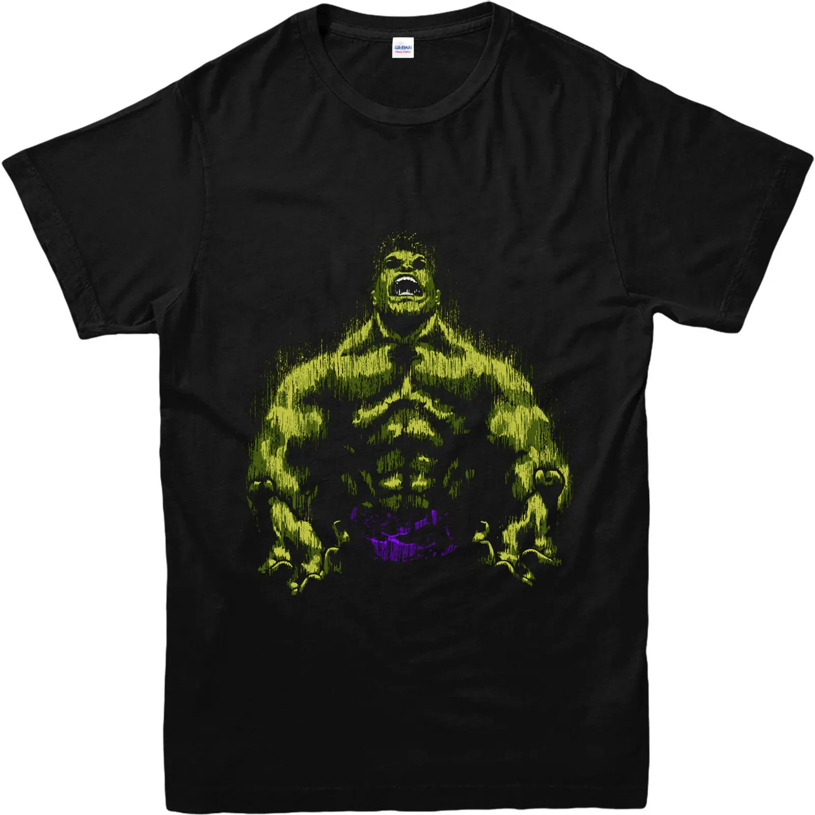 Футболка супергероя футболка Rage Green power вдохновленный дизайнерский Топ для