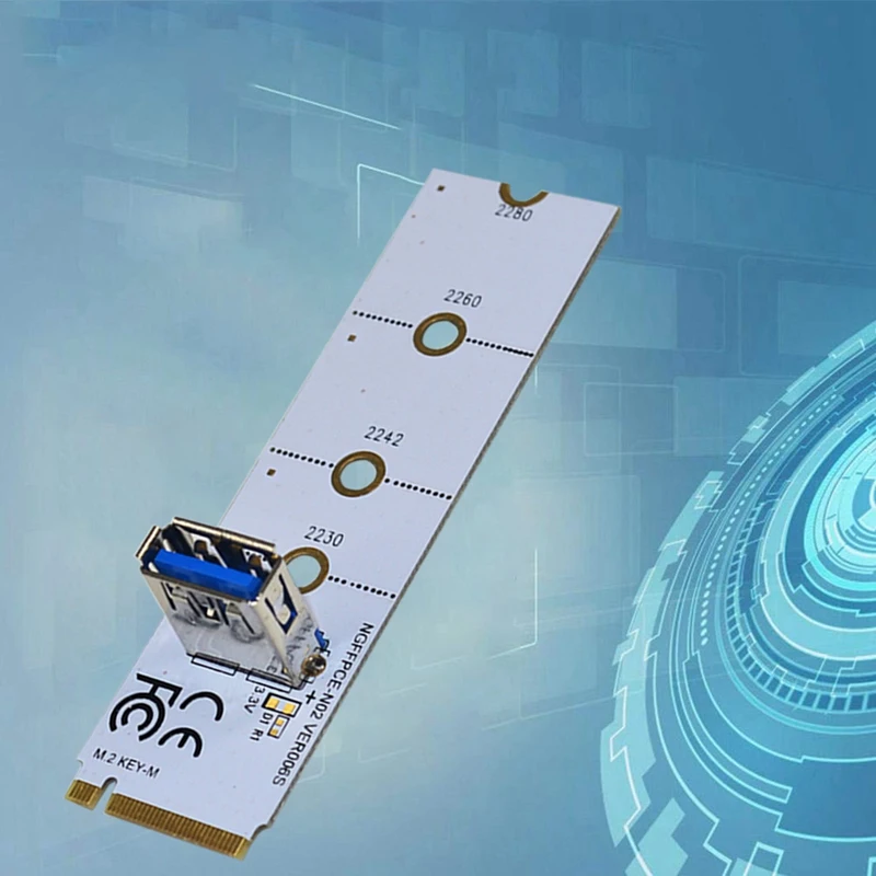 адаптер ngff card m 2 для pci e x16 ngff слот usb3 0 free global shipping