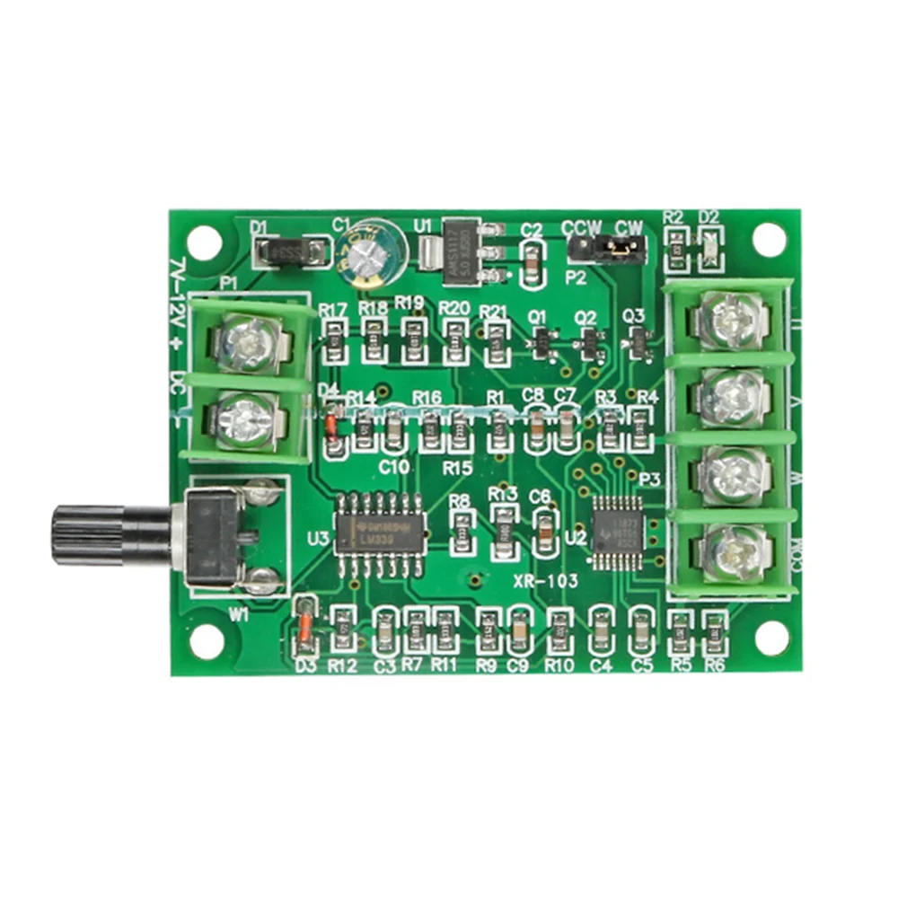 Бесщеточная плата контроллера электродвигателя постоянного тока 7 в 12 В для