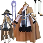 Синий парик для косплея Mushoku Tensei, сапоги для косплея ринглени Рокси мигурдии, из аниме