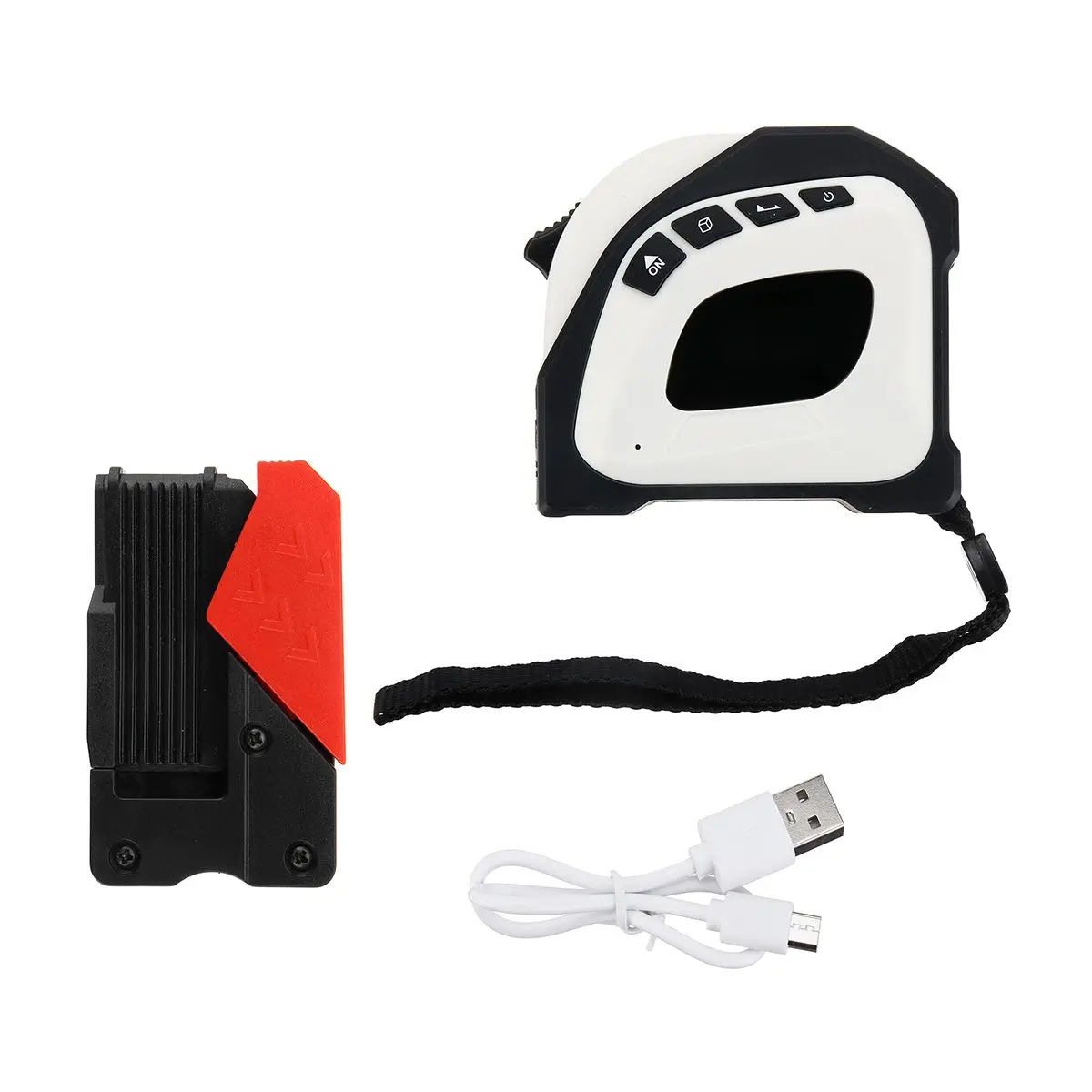 

40+5M Meters laser ranging Tape Portable Measure Distance Meter Range Finder Laser Digital Infrared measuring Gauging instrument