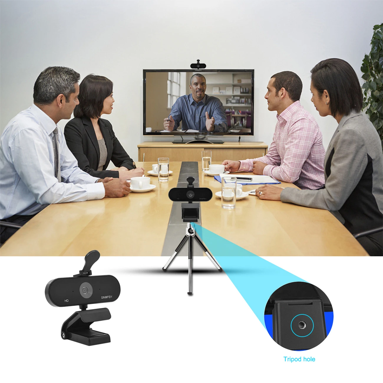 

HD computer camera A25 Video Recording Web Camera For PC Computer Webcam with Microphone