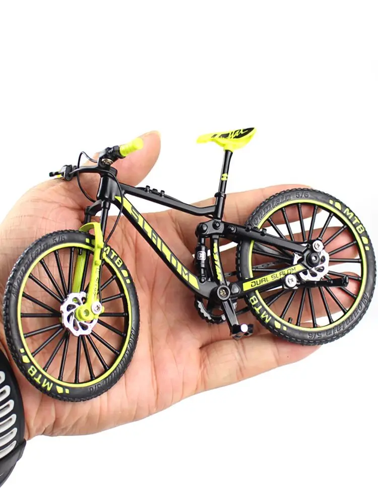 Blue VGEBY Mountain Bike Model Mini Racing Bicycle Vehicles 1/10 Craft Bicycle Desk Decoration Mountain Finger Bike Toy Model Dollhouse Accessory Blue VGEBY Mountain Bike Model Mini Racing Bicycle Vehicles 1/10 Craft Bicycle Desk Decoration Mountain Finger Bike Toy Model Dollhouse Accessory