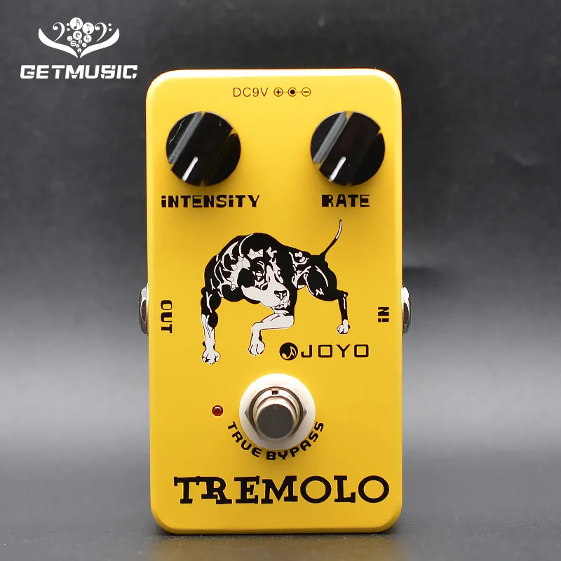 

JOYO JF-09 Tremolo Guitar Effects Pedal Analog Tremolo Effects pedal stompbox Intensity Rate Adjustable True bypass