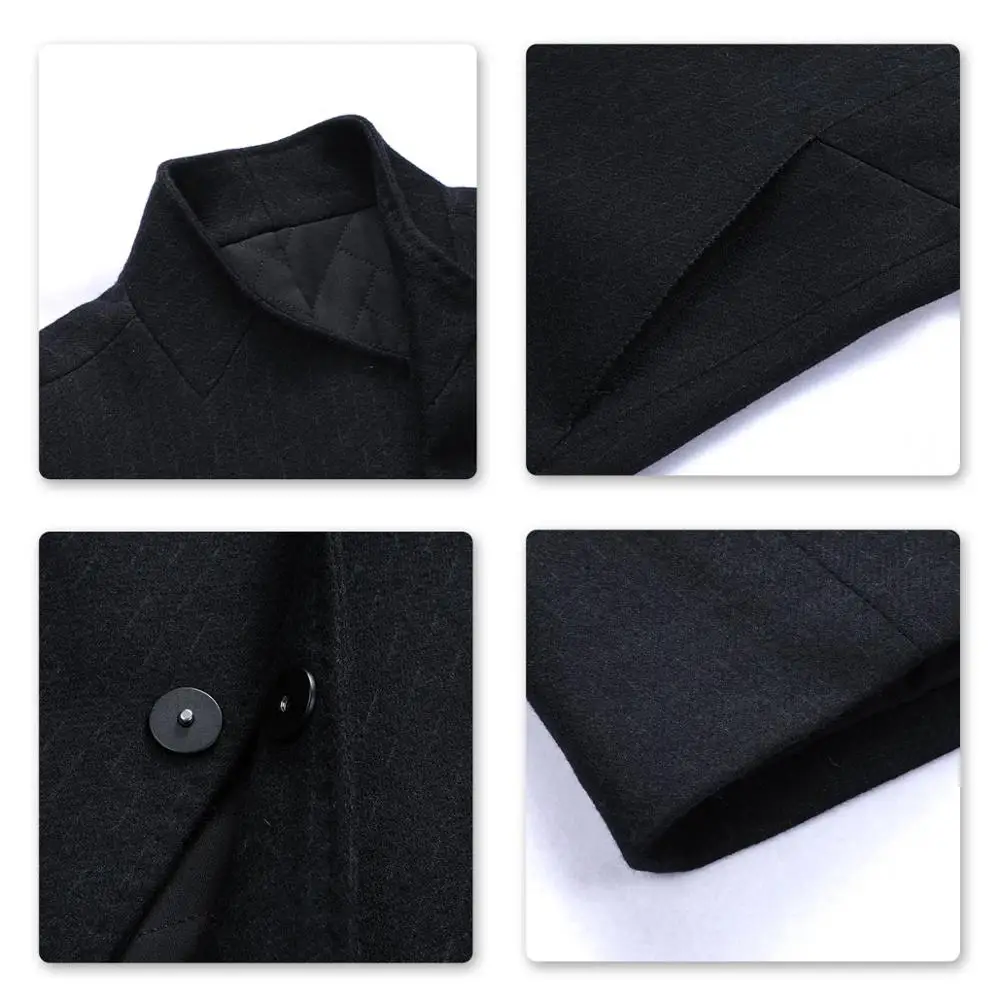 Мужское пальто в полоску yunклос для весны/зимы куртка Азиатского размера