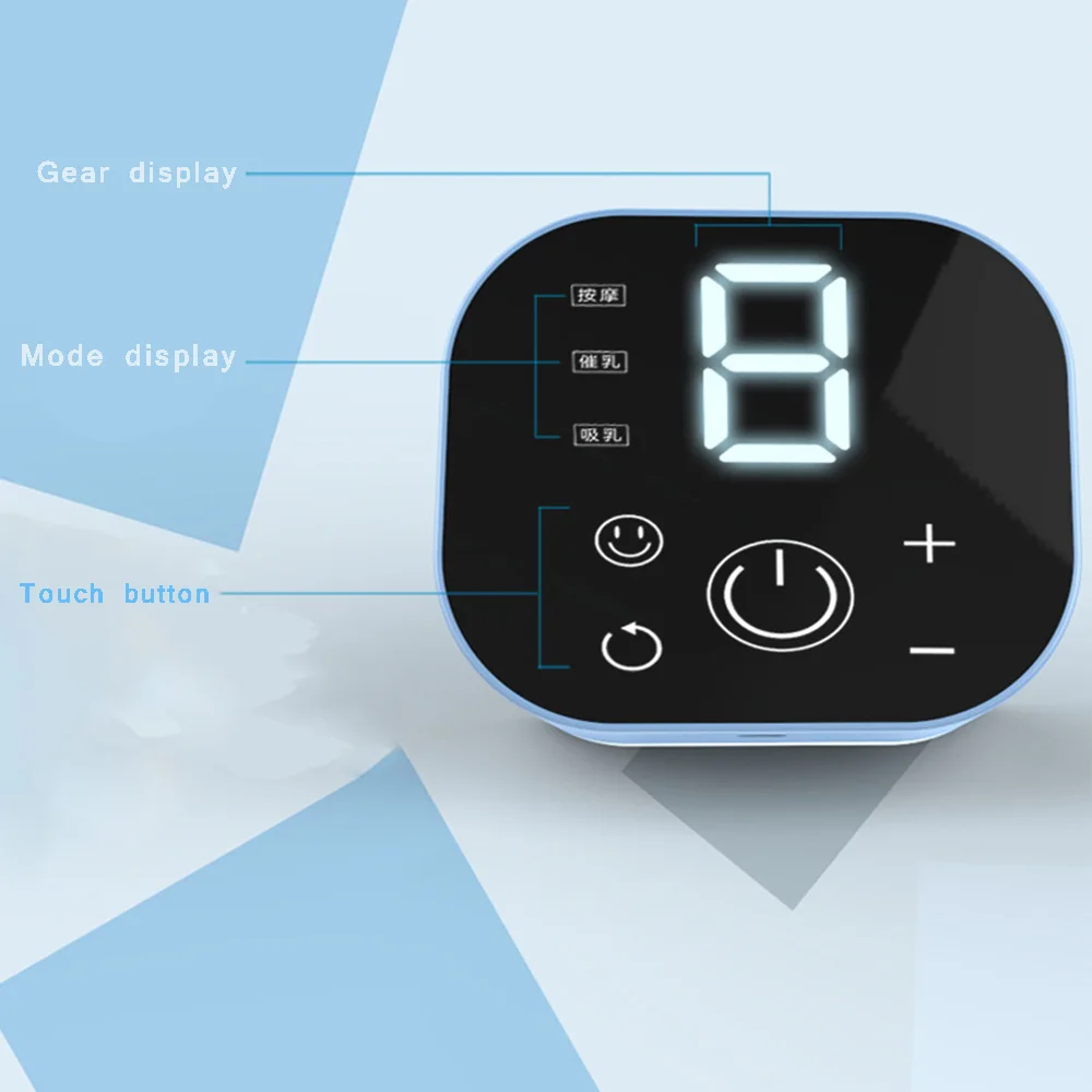 Новый 9-скоростной Электрический молокоотсос с двойной регулировкой USB