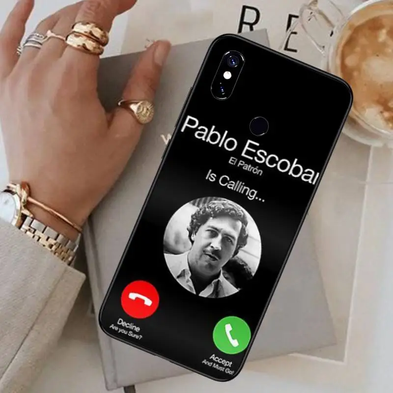 

Narcos TV series Pablo escobar Phone Case For Xiaomi Redmi 4x 5 plus 6A 7 7A 8 mi8 8lite 9 note 4 5 7 8 pro