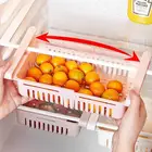 Регулируемый выдвижной ящик для холодильника, 1 шт.