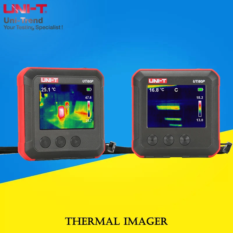 UNI T UTi80P Термальность Imager Карманный мини изображений инфракрасный термометр для