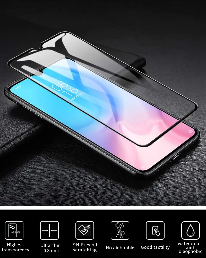 Стекло с полным покрытием для UMIDIGI S3 PRO One Max Power защита из закаленного стекла A5 Pro F1