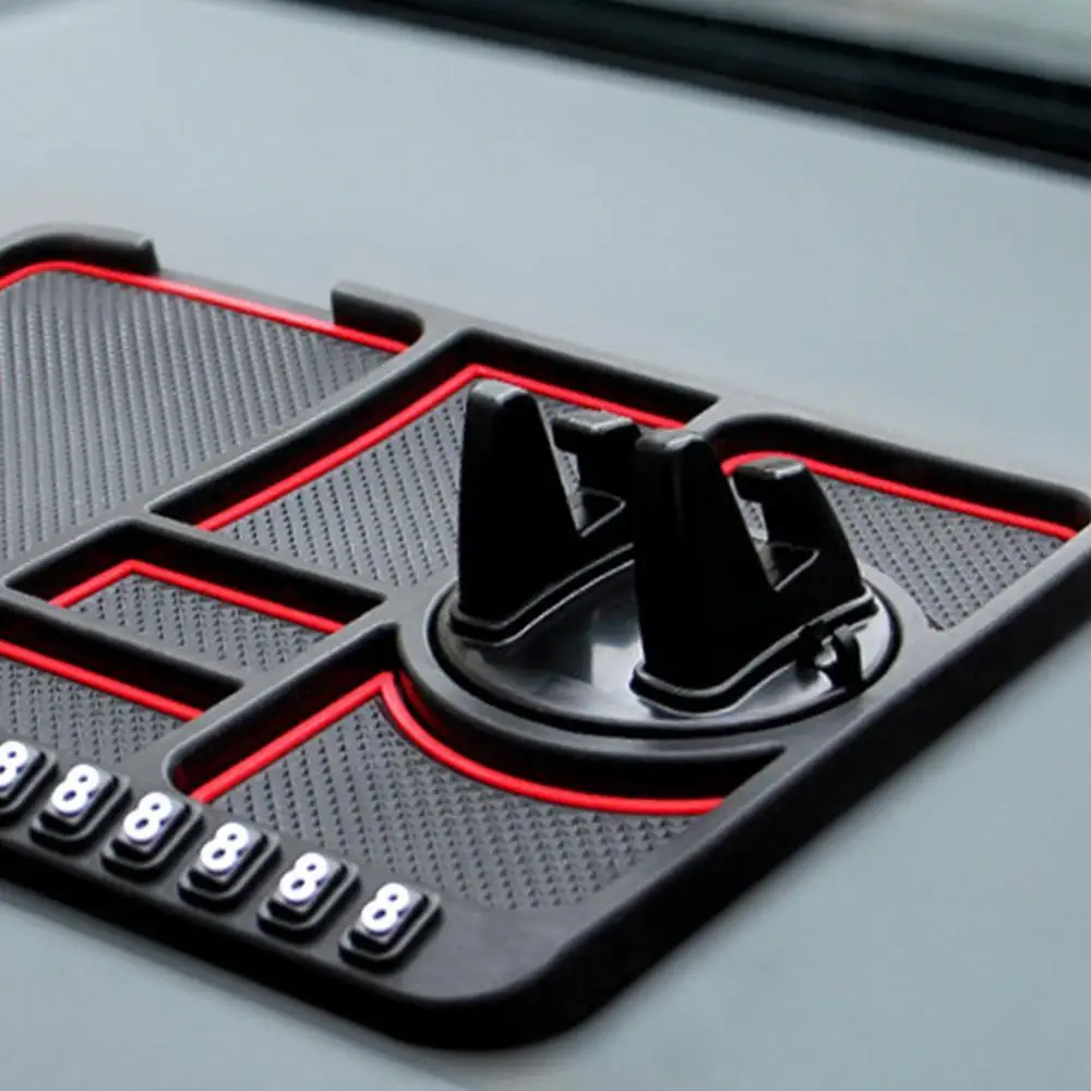 Многофункциональный автомобильный Противоскользящий коврик держатель для