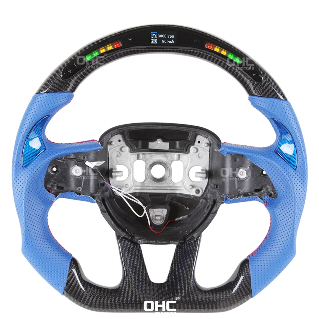 

LED Performance Carbon Fiber Steering Wheel for Dodge