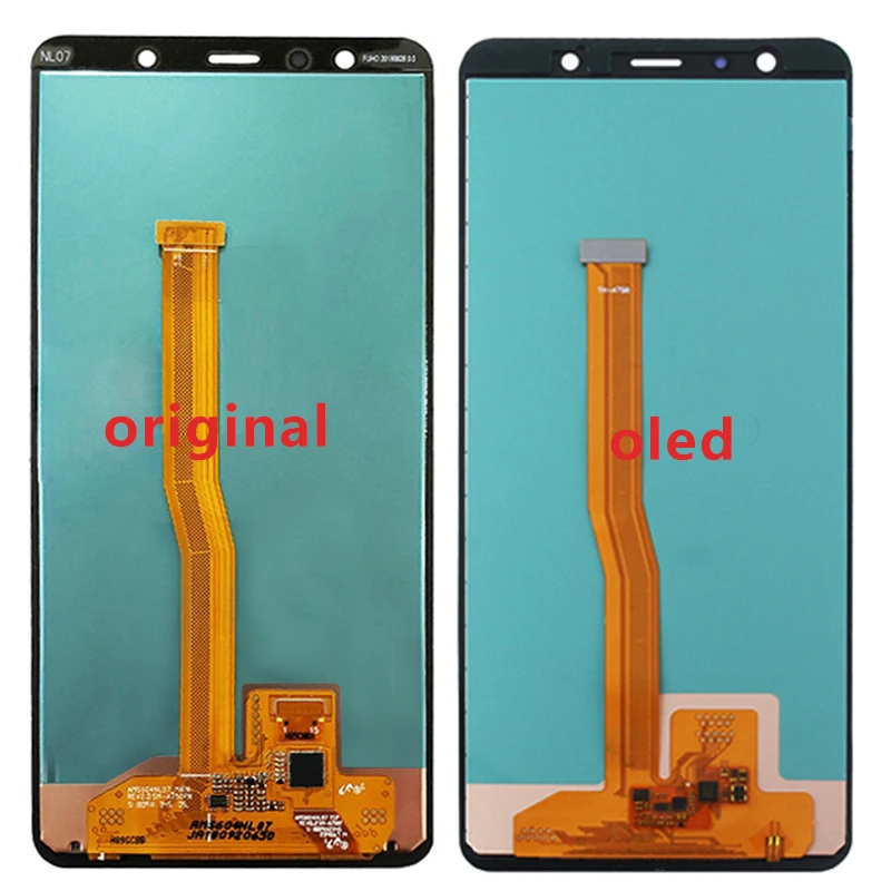 Оригинальный Для Samsung Galaxy A7 2018 SM-A750F A750F A750 ЖК-дисплей сенсорный экран дигитайзер