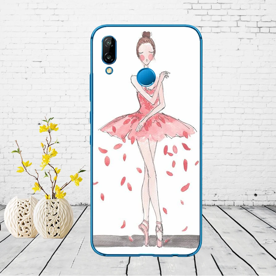Huawei P20 Lite чехол 5,84 дюйма huawei P20 Lite мягкая резина, термопластичный полиуретан силиконовый чехол для телефона huawei P20 Lite чехол для сумки - Color: G29