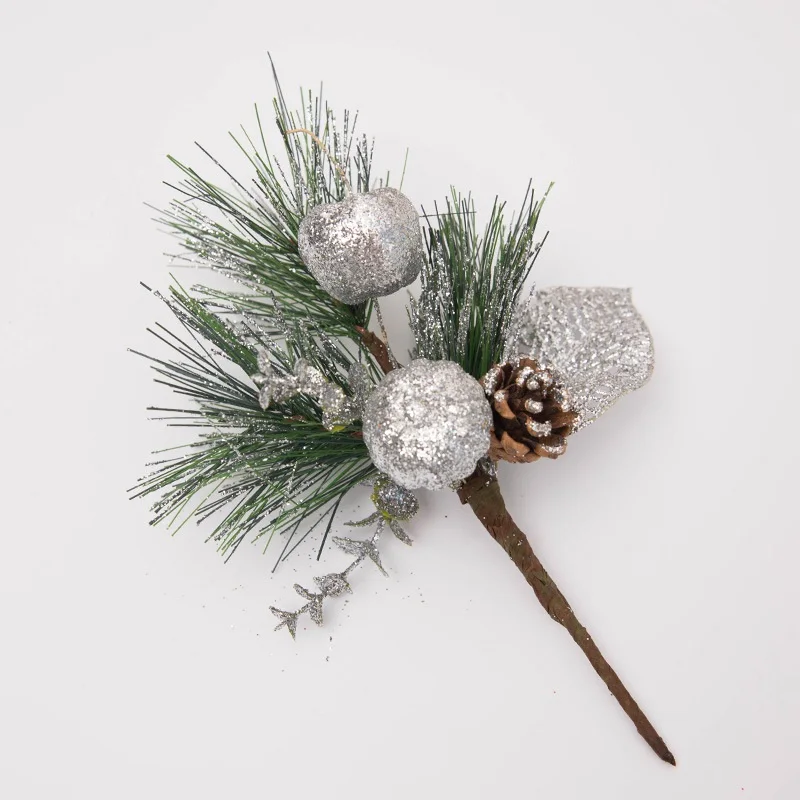 Новый ручной работы цветок искусственный Моделирование сосновые стебли сосны