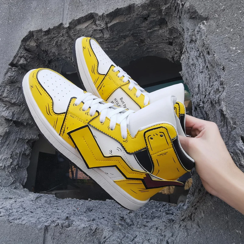 Ботинки martin Pikachu мужские короткие ботинки высокие зимние военные британские