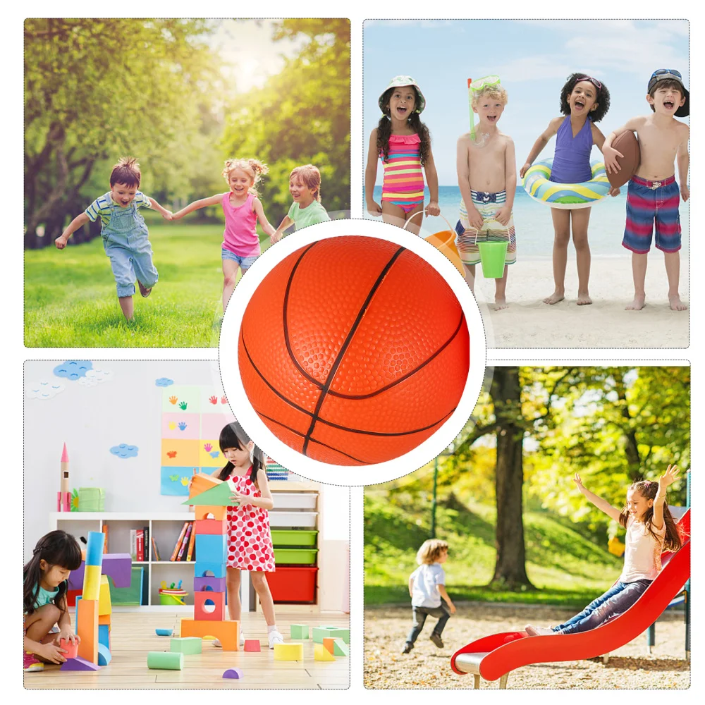 

2 Pcs Children Basketballs Kindergarten Jumping Balls Brain Educational