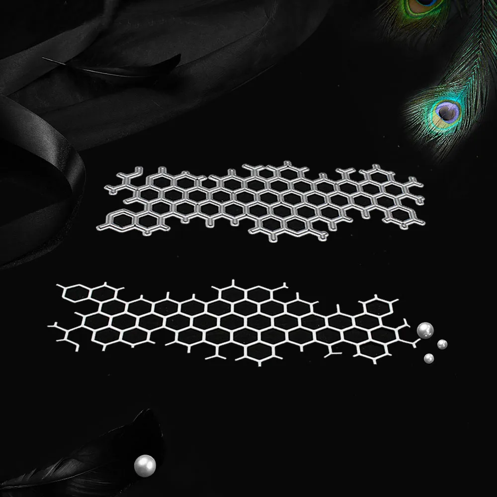 Металлические Вырубные штампы в виде сот фотоальбом карточка бумага для