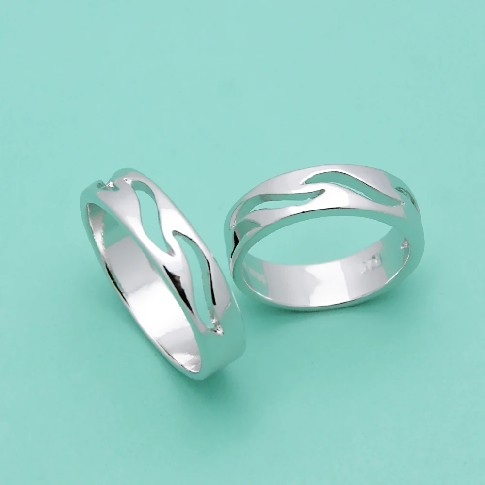 Модные мужские и женские ювелирные изделия из стерлингового серебра 925 пробы