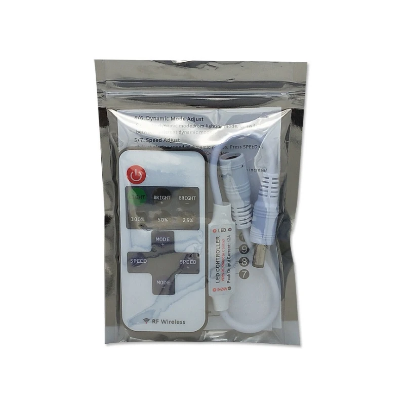 Модуль светодиодной ленты Одноцветный контроллер 5-24 В постоянного тока 12 а