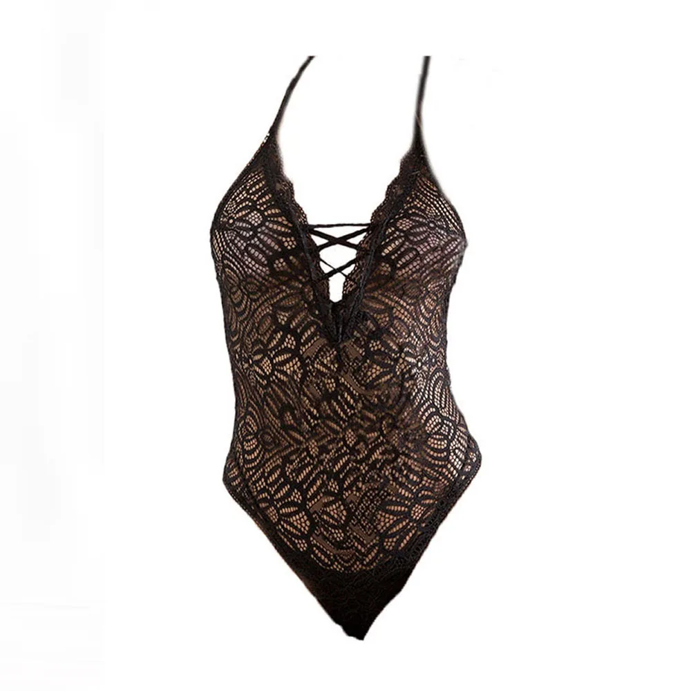 2020 сексуальное кружевное просвечивающее боди комбинезоны высокое качество
