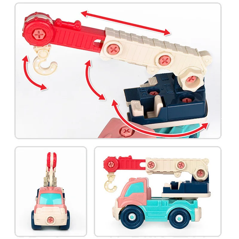 Детский съемный трек строительный автомобиль автомобили игрушки для детей