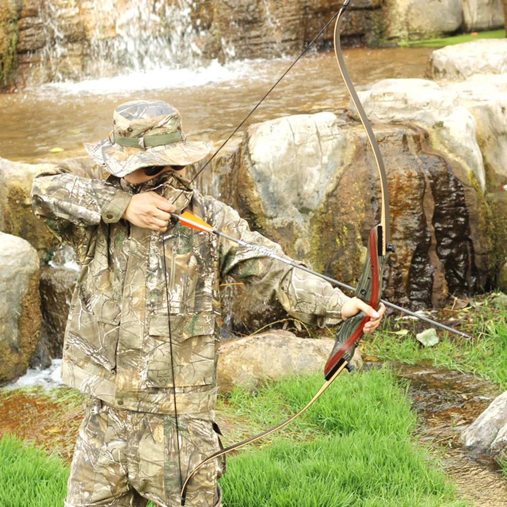 

Archery Target Adult Hunting Bow Arrow For Outdoor 30-50 lbs Traditional Recurve Bow Shooting Professional Hunting Accessories