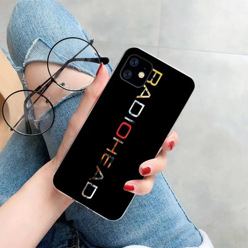 Чехол для телефона PENGHUWAN с логотипом радио Новое поступление черный чехол iPhone 11 pro