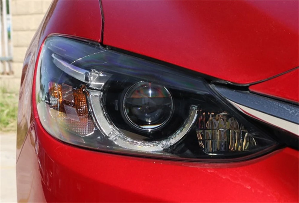 Для Mazda 6 Atenza Автомобильная фара прозрачная линза автомобильный брелок крышка