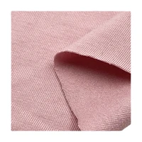 width 68 high grade pure color elastic comfortable knitted cotton fabric by the yard for t shirt skirt material