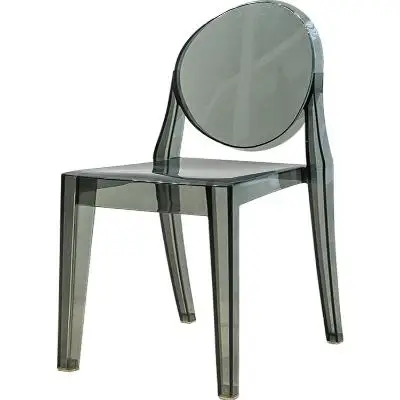 Креативный дизайн спины Хрустальный дьявол призрак стул Европейский прозрачный