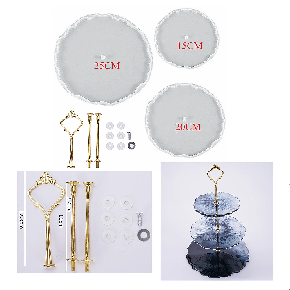 Необычная Большая пластина неправильной формы из смолы большой лоток для