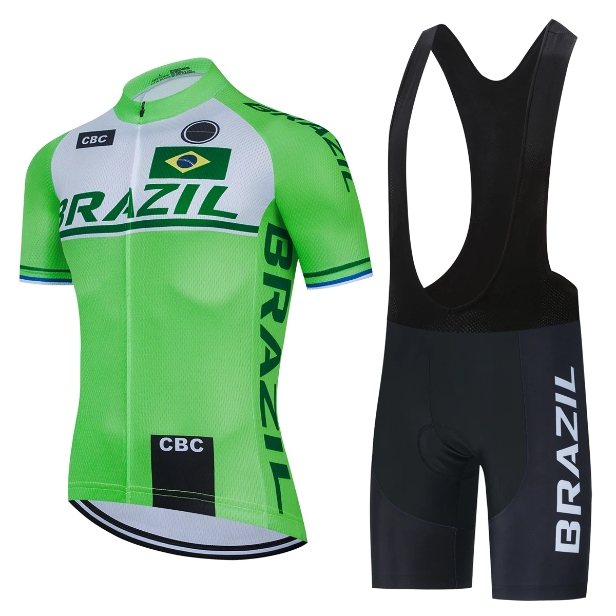 

Brazil Cycling Jersey 2021 Cycling Suits Road Bike Clothing Mens Pro Bib Shorts Sets Mtb Bicycle Jersey Clothes Maillot Ciclismo
