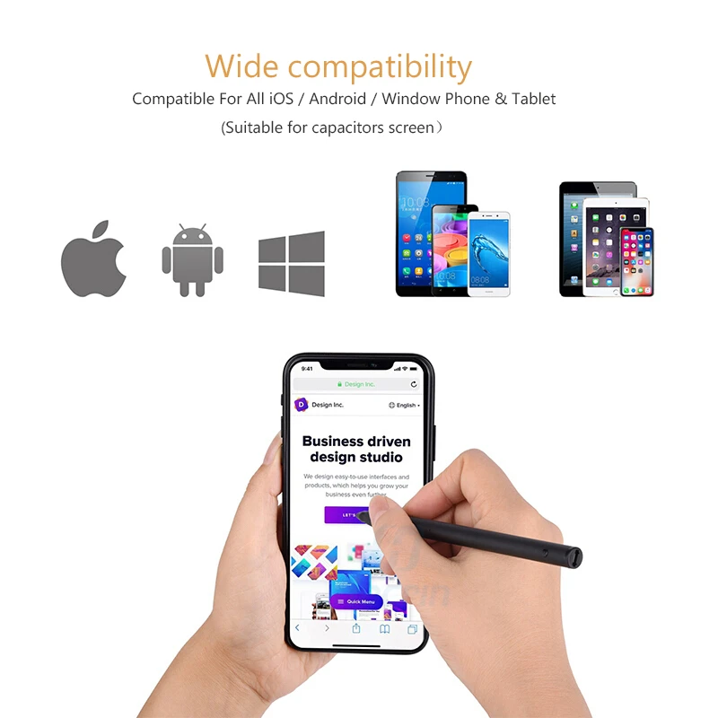 Стилус ручка для емкостного экрана Apple iPad Pro iPhone Android телефон стилус Карандаш