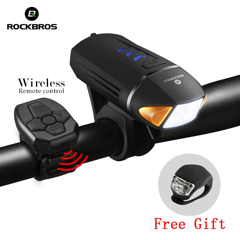 ROCKBROS велосипед передний светильник 350LM USB Перезаряжаемые светодиодный