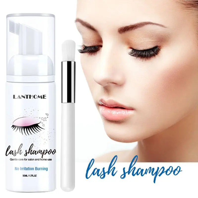 Профессиональный набор кистей для наращивания ресниц 50 мл | Красота и здоровье