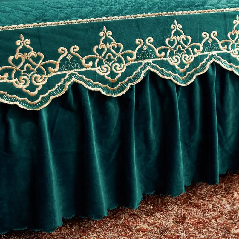 Бархатное теплое постельное белье наволочки 1/3 шт. однотонное плотное принцессы