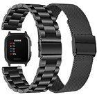Ремешок из нержавеющей стали для Garmin CAME Sq Move 3 Forerunner 245 645 музыкальный металлический ремешок для смарт-часов 20 мм для Vivoactive 3 Correa