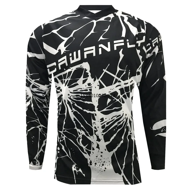 

2022 CAWANFLY Мотокросс Джерси maillot ciclismo hombre dh горный Джерси внедорожник горный с длинным рукавом горный Джерси