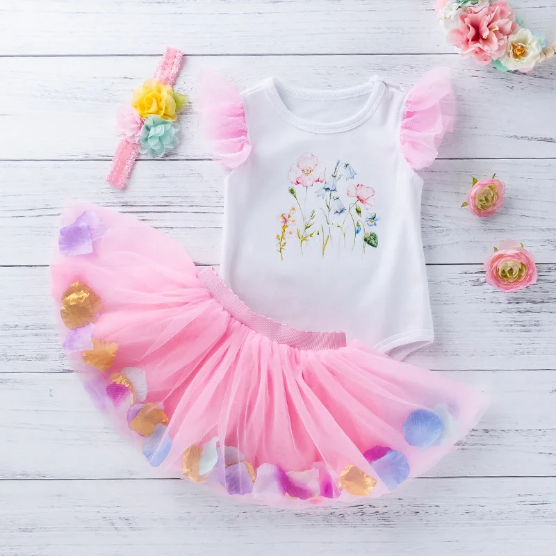 

First Birthday Clothing Set Infant Unicorn Dress Bebes Tutu Dress Girls Costumes Vestidos Newborn baby Clothes Ropa de bebe