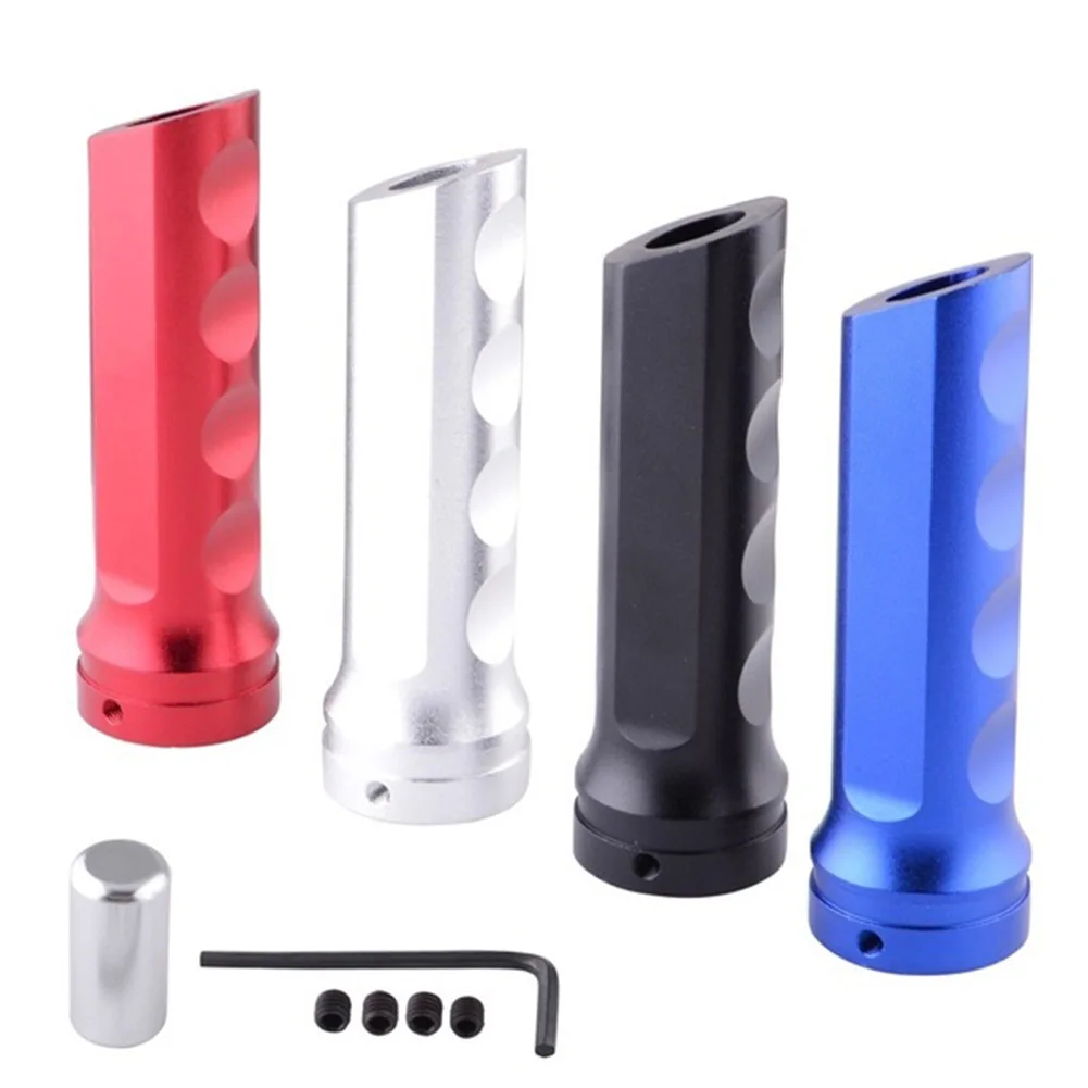 

1 Piece Of Aluminum Alloy Modified Universal Handbrake Lever Cover Handbrake Handle Modified Cover Auto Interior Accessories