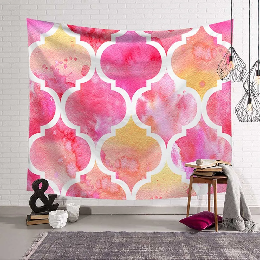 Леопардовое розовое милое пляжное полотенце полиэфирное одеяло коврик для йоги