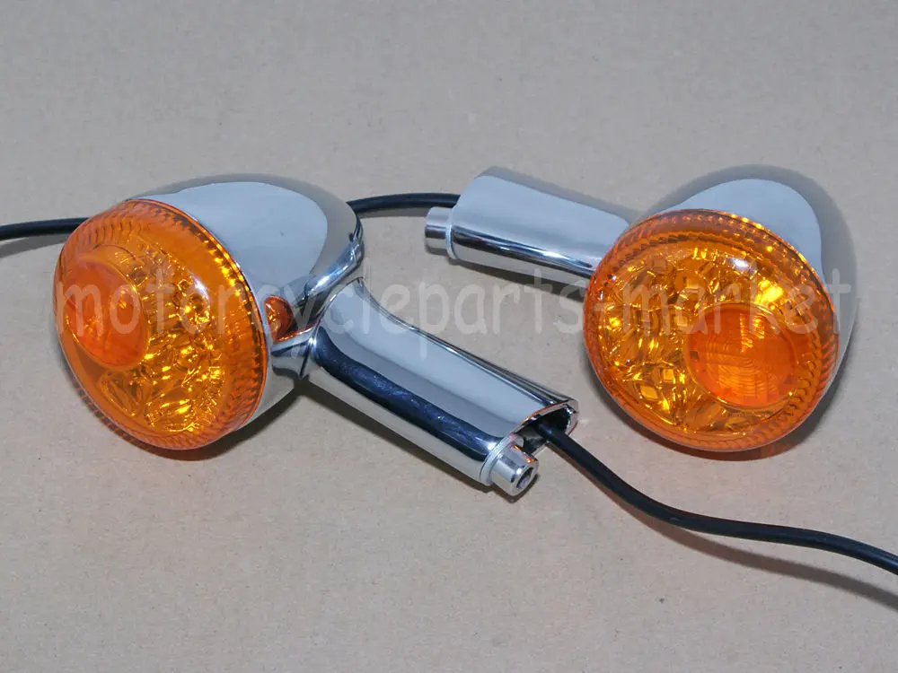 Желтый задний светодиодный указатель поворота для мотоцикла Световой индикатор