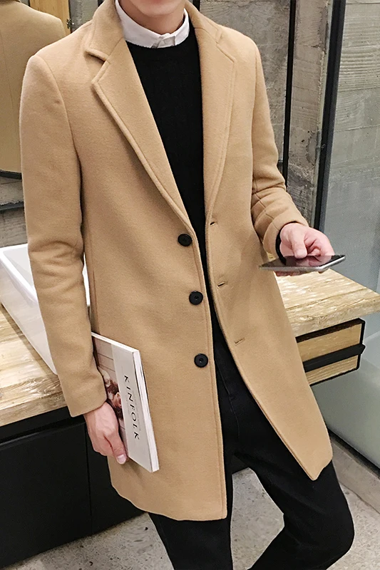 

Quality Men Coat Winter Jackets Men Outwear Long Jackets New Fashion Male Casual Trench Large S Down Jackets