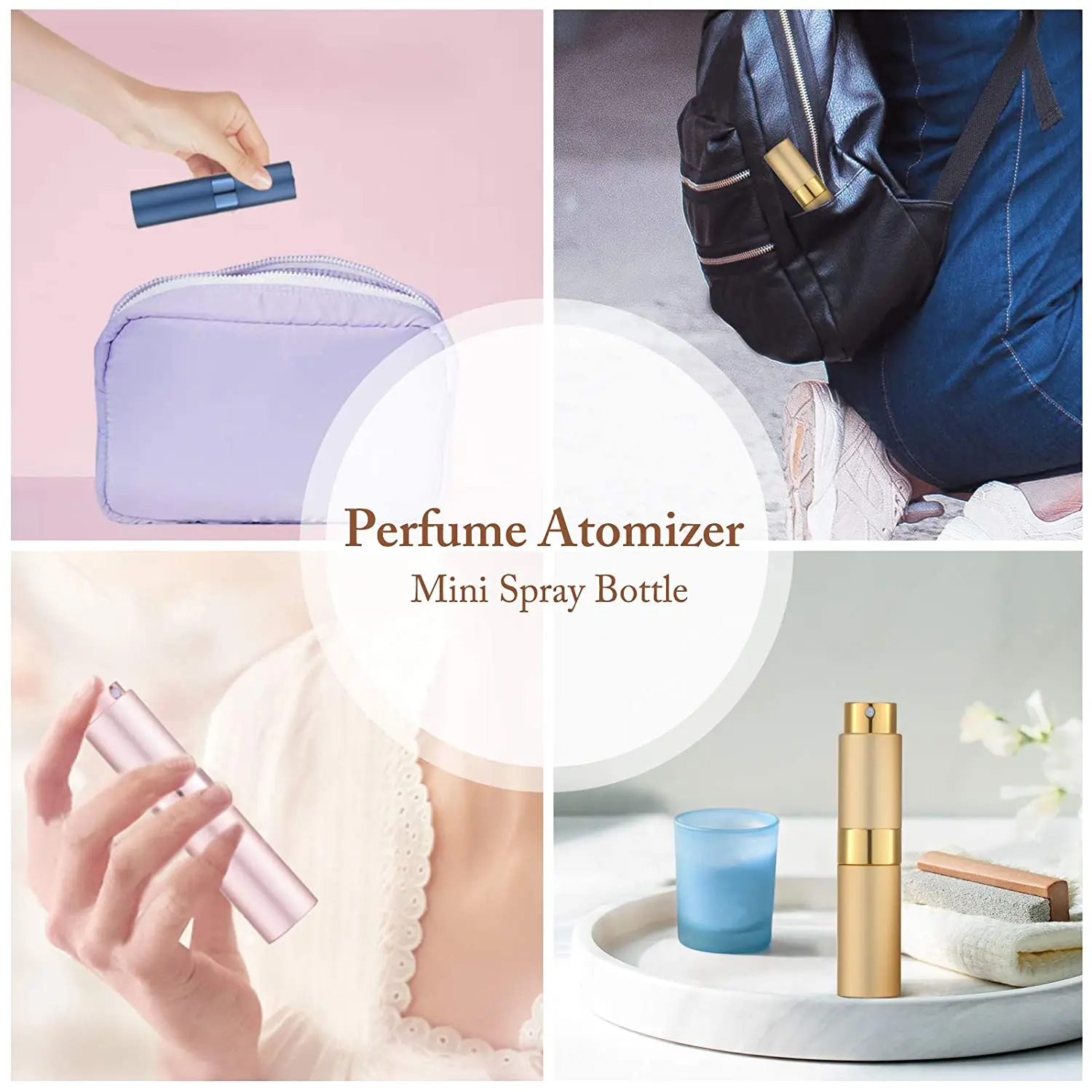 1 шт. 15 мл портативные многоразовые дорожные флаконы-распылители для духов